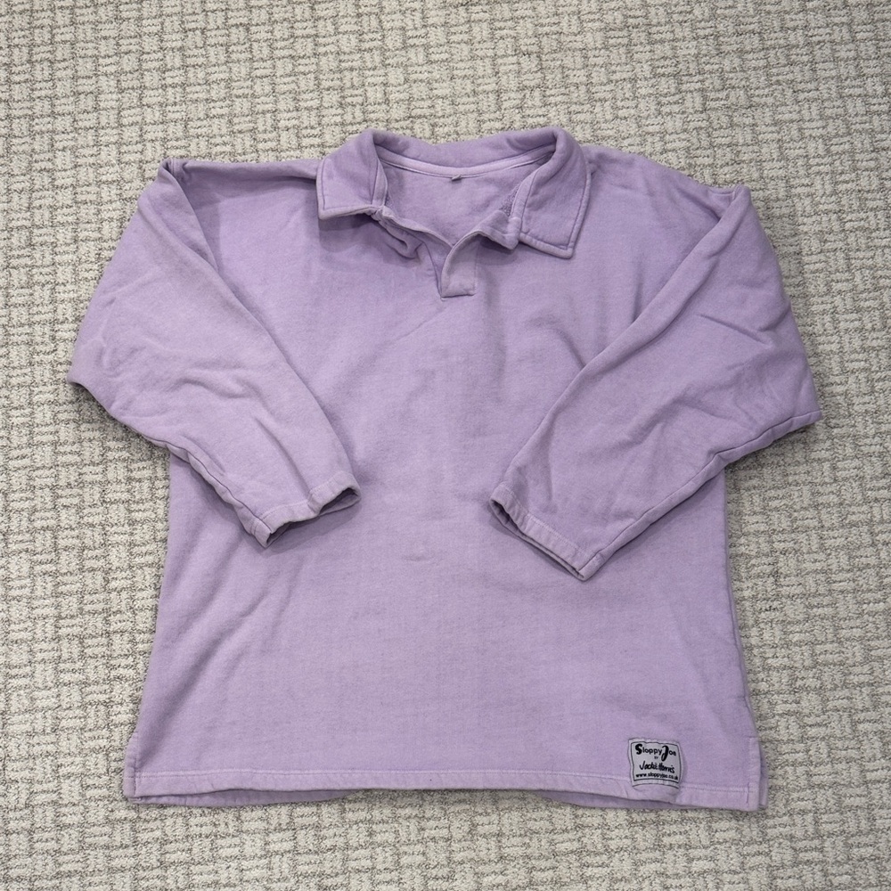 Cozy Lavender Sloppy Joe UK Sweatshirt. A fave of Princess Di!